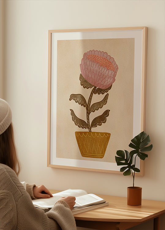 Blossom in a Vase Plakat