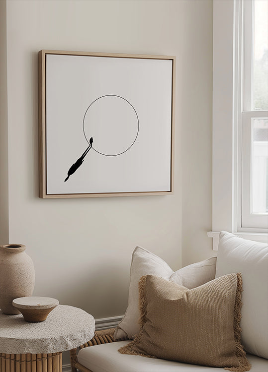 Walking the circle Plakat