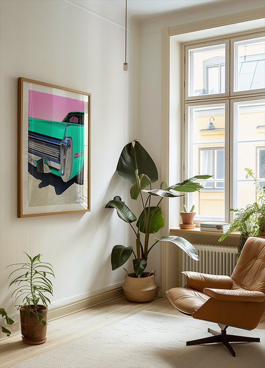 Mint Green 73 Imperial Plakat