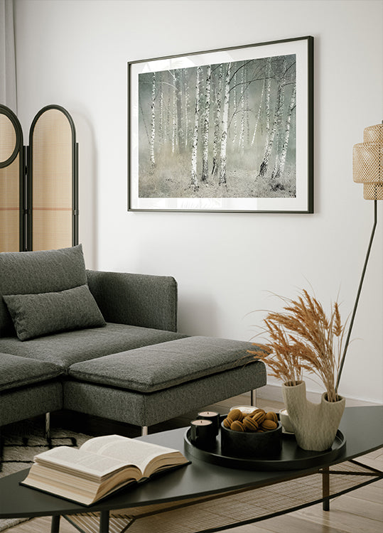 Morning silence  Plakat