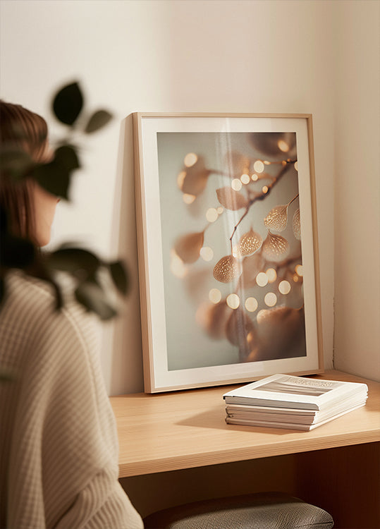 Glowing Petals Plakat