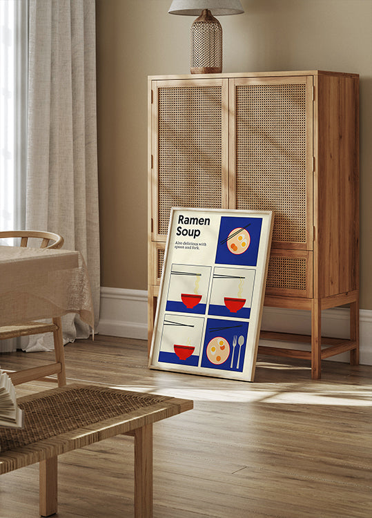 Poster Ramen Soup Plakat