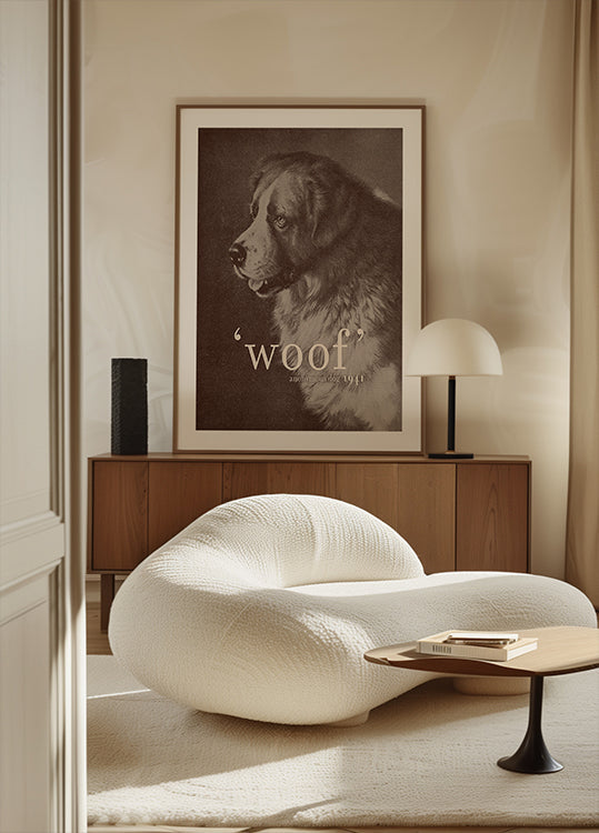 Famous Quote Dog Plakat