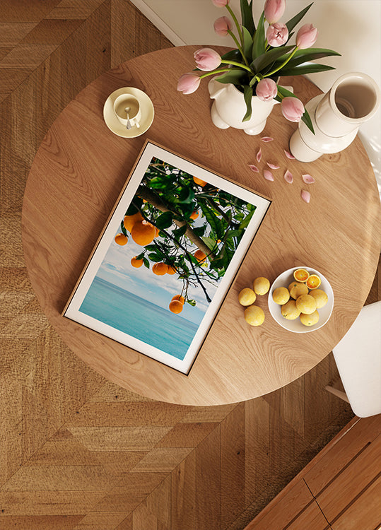 Amalfi Coast Oranges IV Plakat