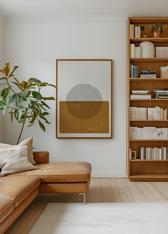 Striped Horizon Plakat