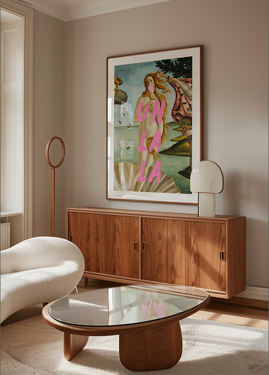 The Birth of Venus by Sandro Botticelli / Uh La La Plakat