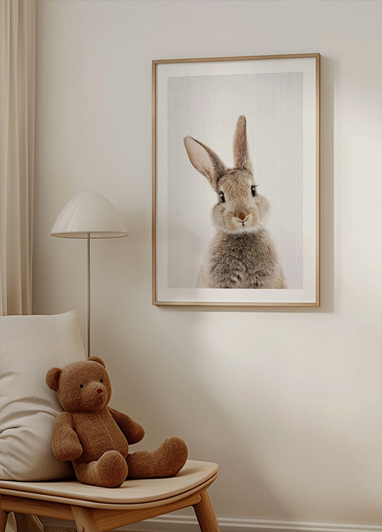 Peekaboo Bunny Plakat