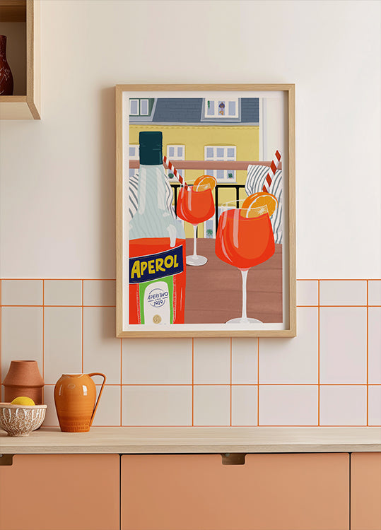 Balcony &quot;Hygge&quot; Plakat