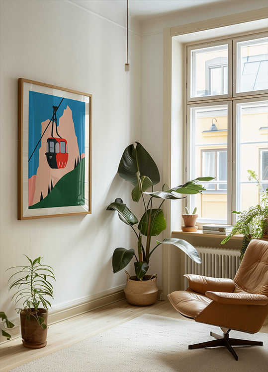 Allgäu Alps Plakat