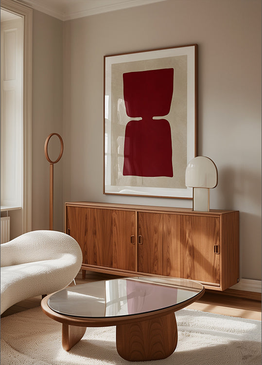 Organic and abstract 4 Plakat