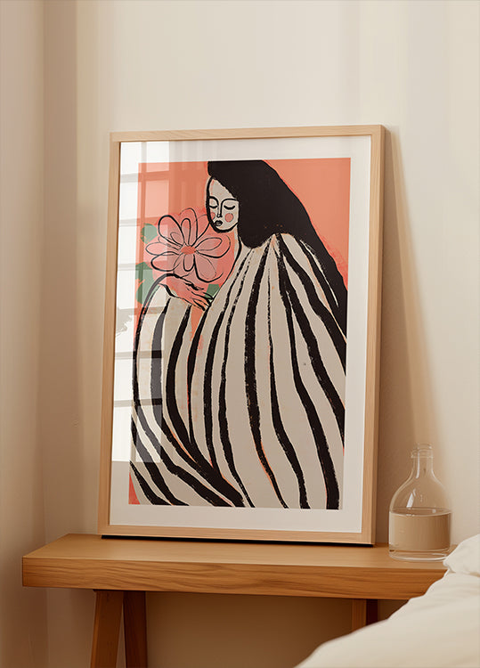 A Silent Moment (Peach) Plakat