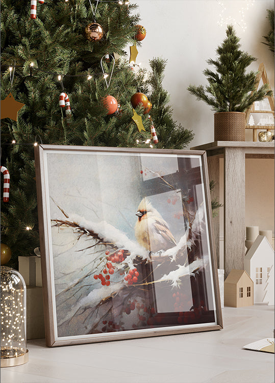 Winter&Feathered Perch Plakater