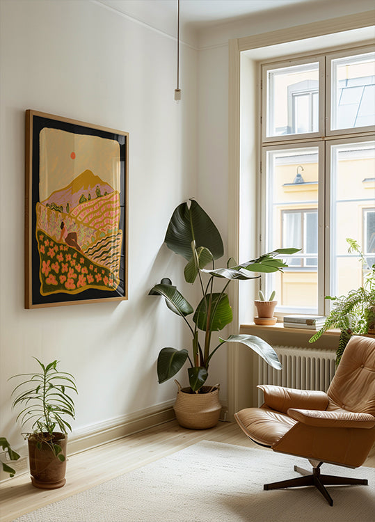 Field Of Flowers Plakat