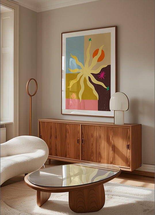 Sun, Fruit and Flower