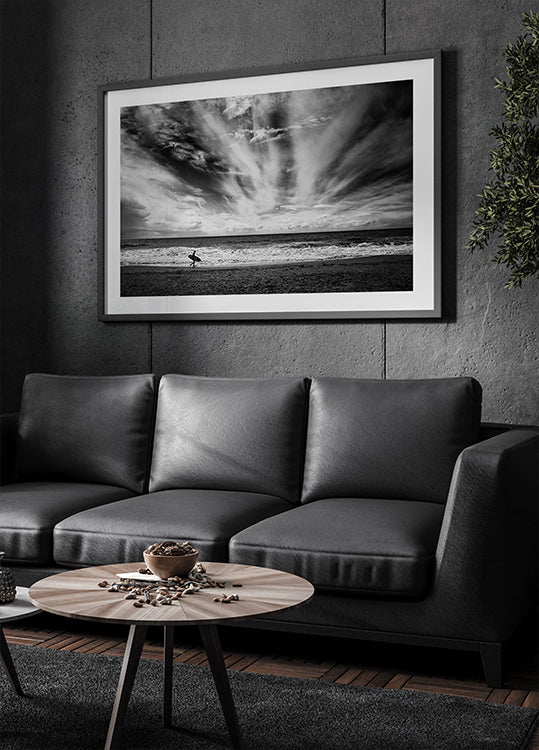 The loneliness of a surfer