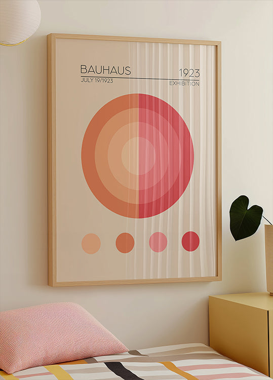 Bauhaus Circles Plakat