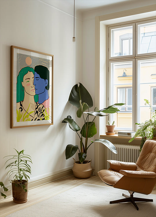 Lovers Under the Moon