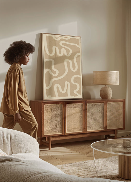 Abstract Minimal 65 Plakat