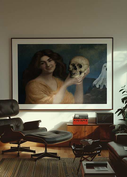 Halloween Painting Collage Plakat