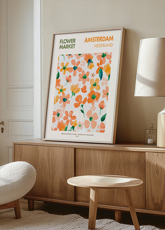“Vibrant Blooms” Plakat