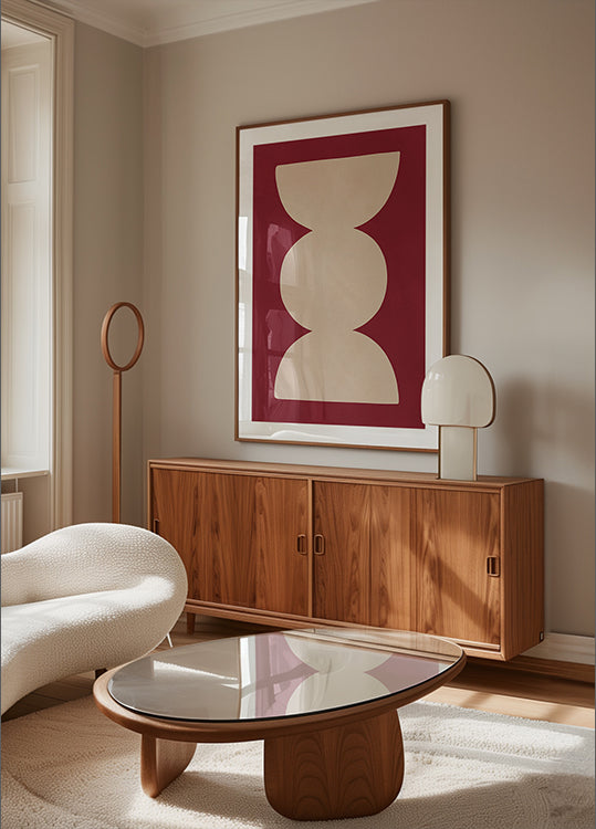 Curved Symmetry Plakat