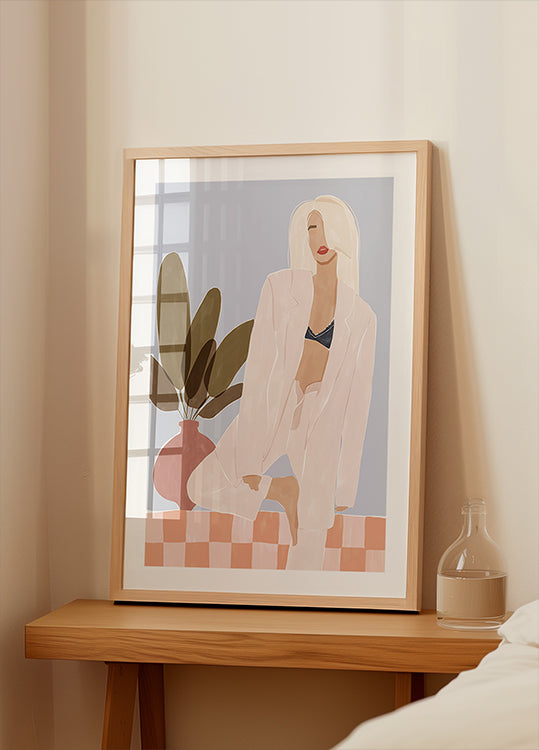 Too Lazy To Yoga Plakat