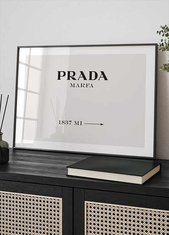 Prada Marfa Sign Plakat