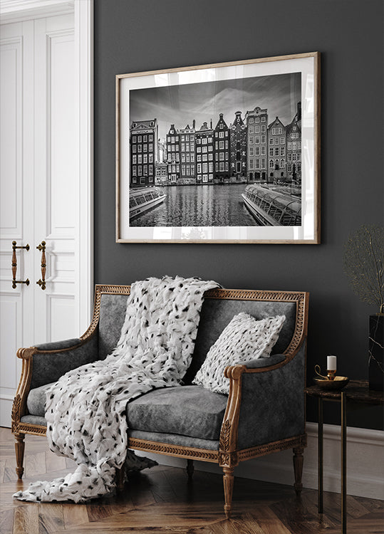 AMSTERDAM Damrak Plakat