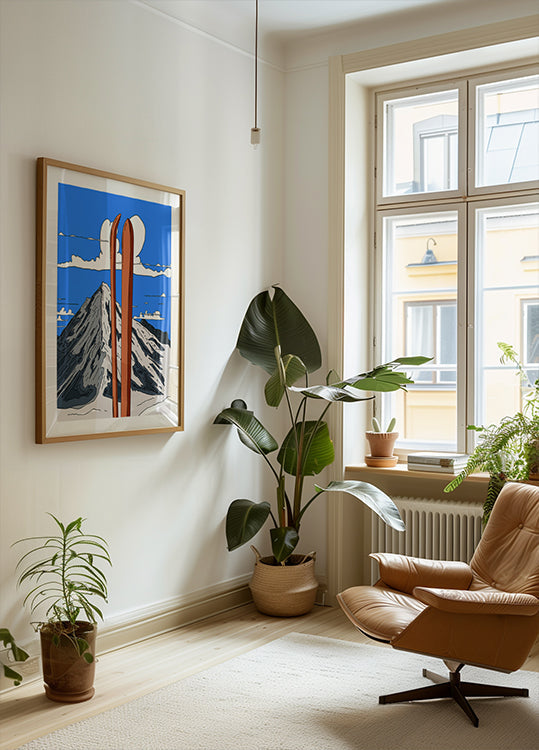 A Wonderful Ski Vacation Plakat