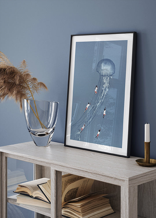 We came home smiling Plakat