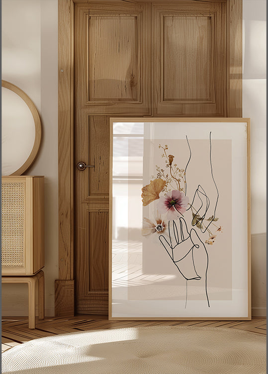 Wildflower Hands Plakat - Posterbox