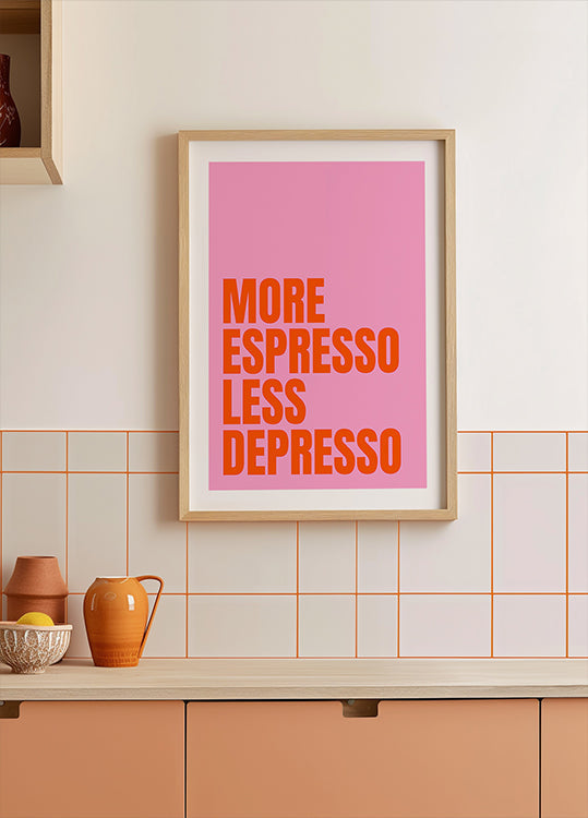 Caffeine Vibes Plakat