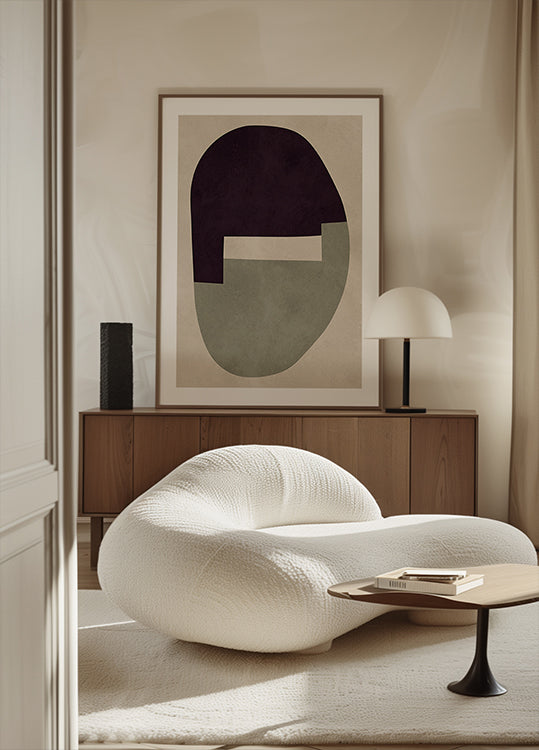 Modern organic art 9 Poster