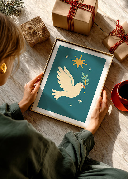 Dove of peace Plakat