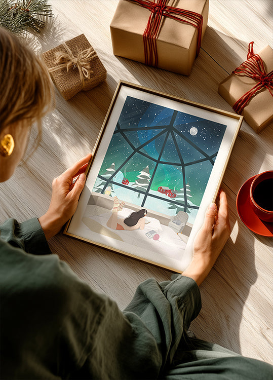 Lapland, Finland Plakat