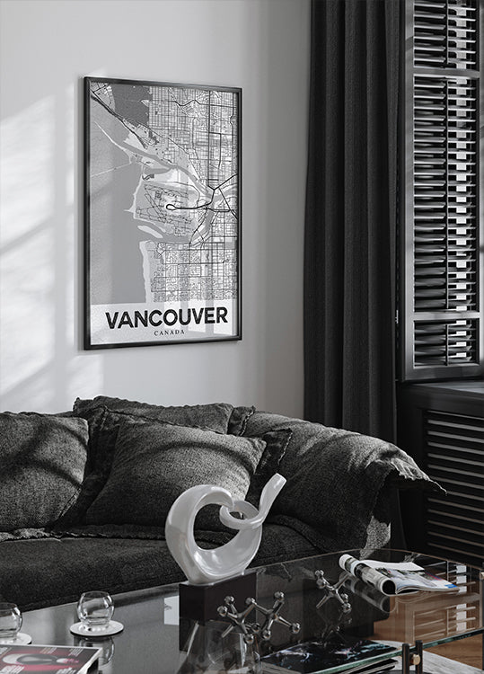 Vancouver White Plakat