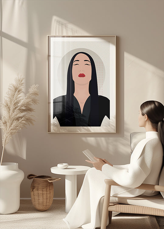 Elegant Geisha Plakat