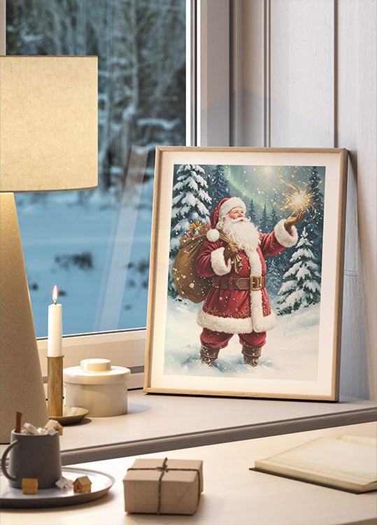 Santa Claus Magic Plakat