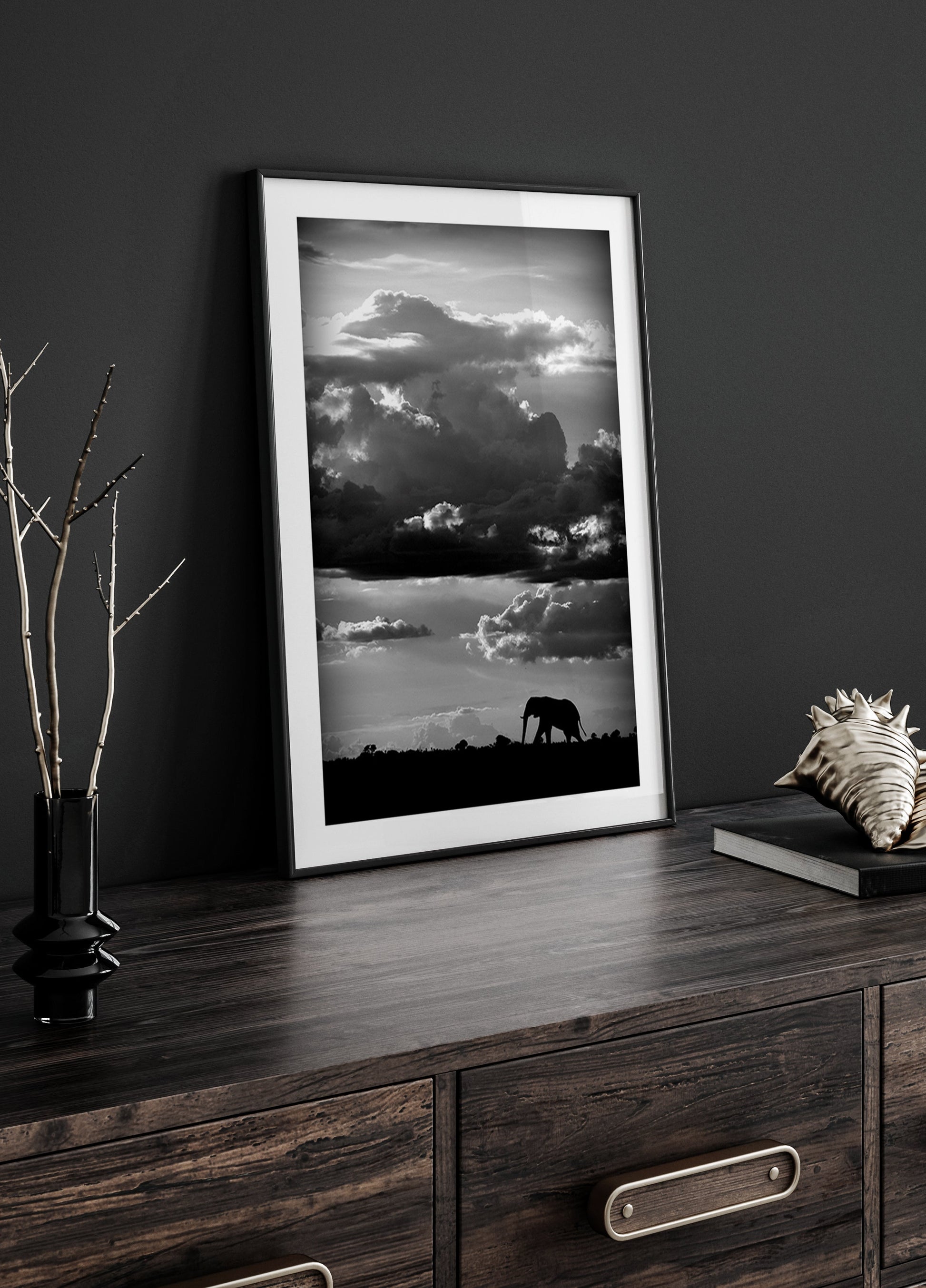 He walks under an African Sky