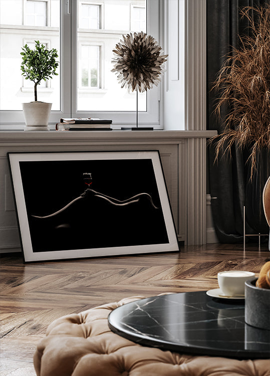 Bodyscape: Wine Tasting Plakat