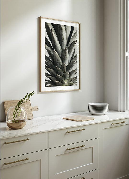 Pineapple close up Plakat