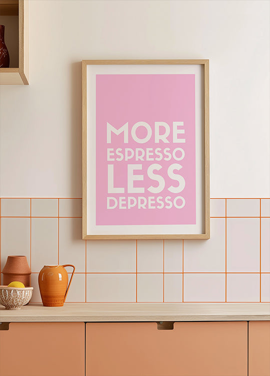 Espresso Depresso Plakat