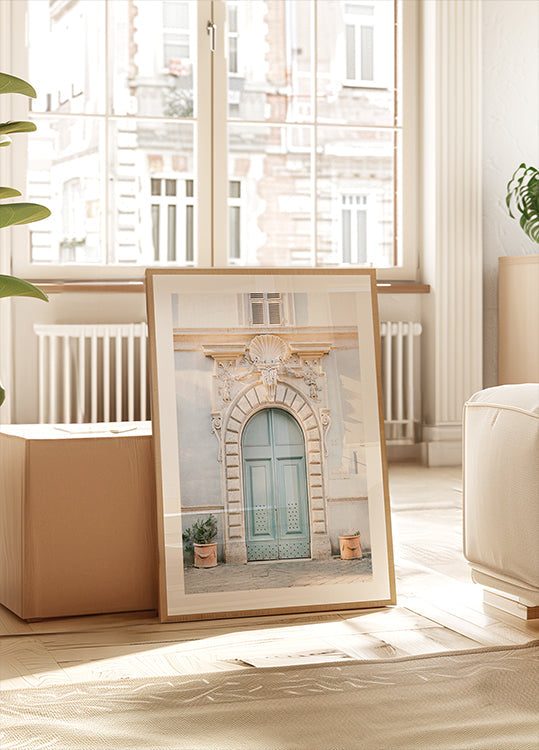 Blue tones of Rome - Italy travel photography Plakat