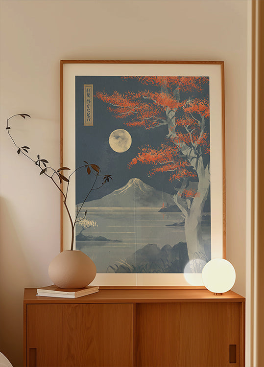 Crimson Leaves, Silent Steps Plakat