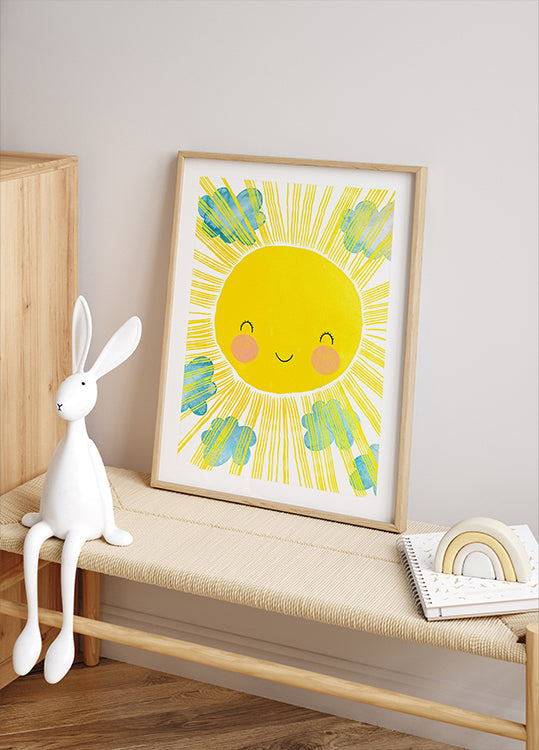 Sunny Smile Bliss Plakat
