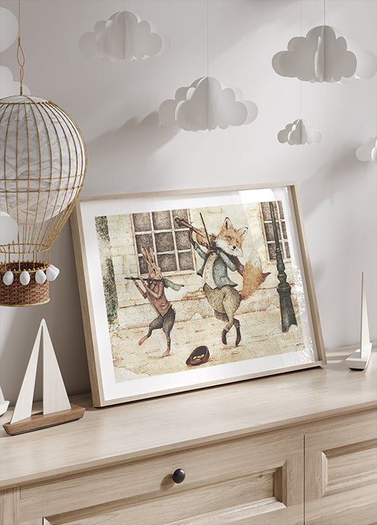 Street Musicians Plakat