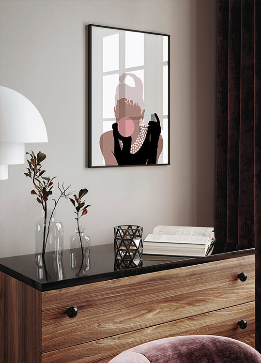 Bubblegum Girl Plakat