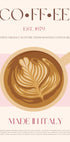 Italian Coffee Plakat - Posterbox
