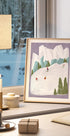 Skiers Plakat - Posterbox