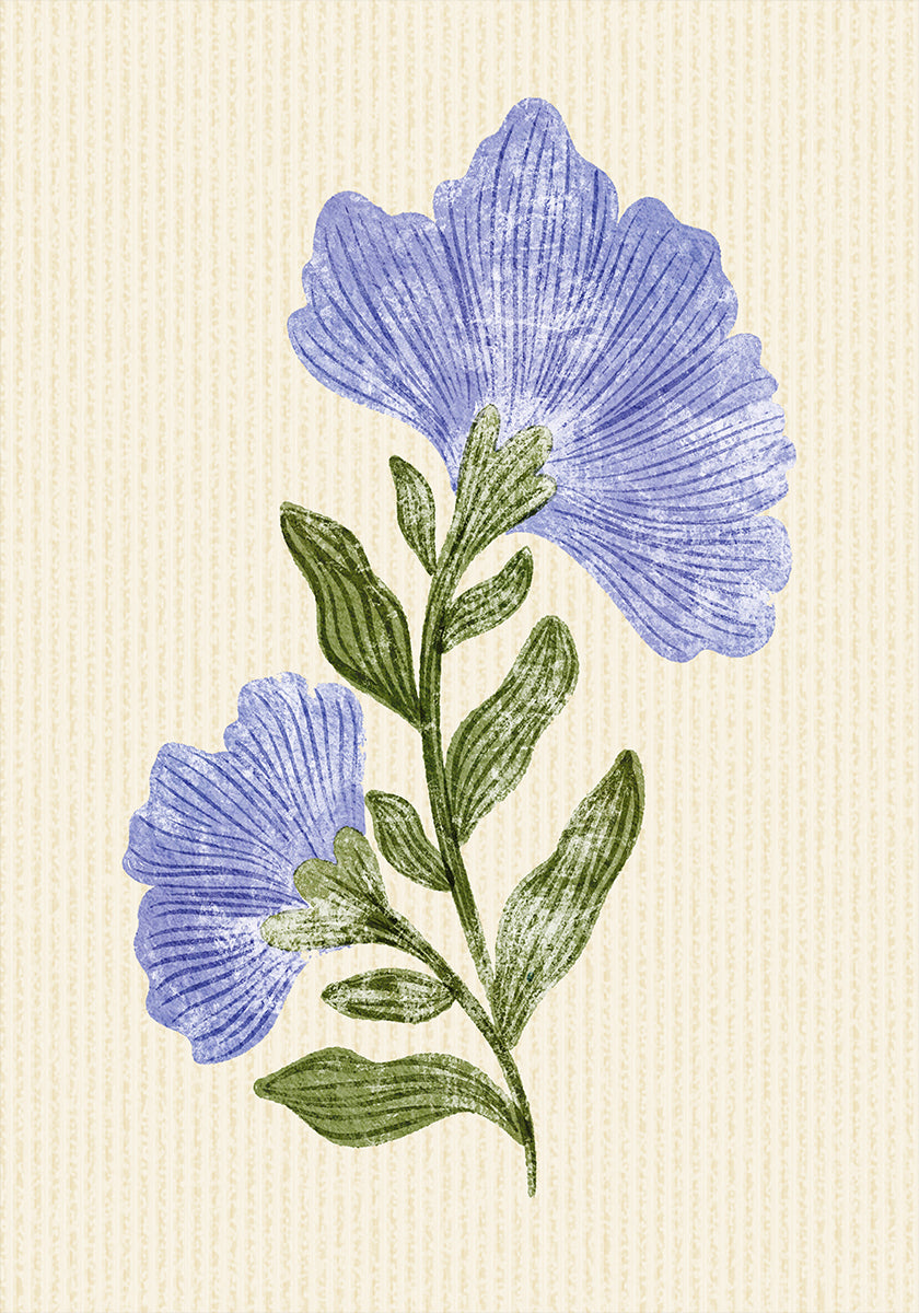 Vintage Flower Plakat - Posterbox